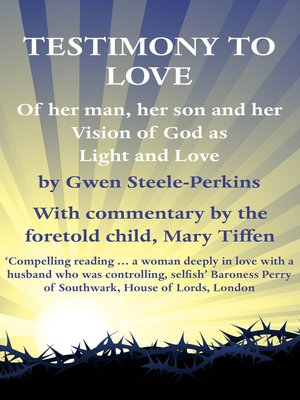 cover image of Testimony to Love